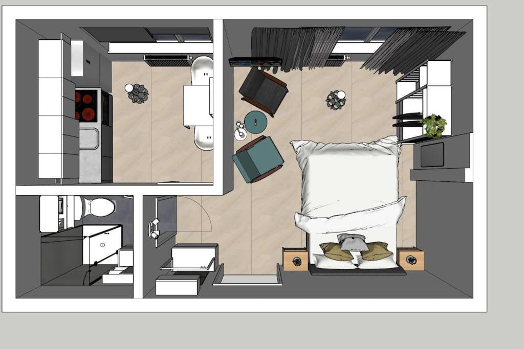 City Apartment Rudolf 26M2 Γκρατς Εξωτερικό φωτογραφία